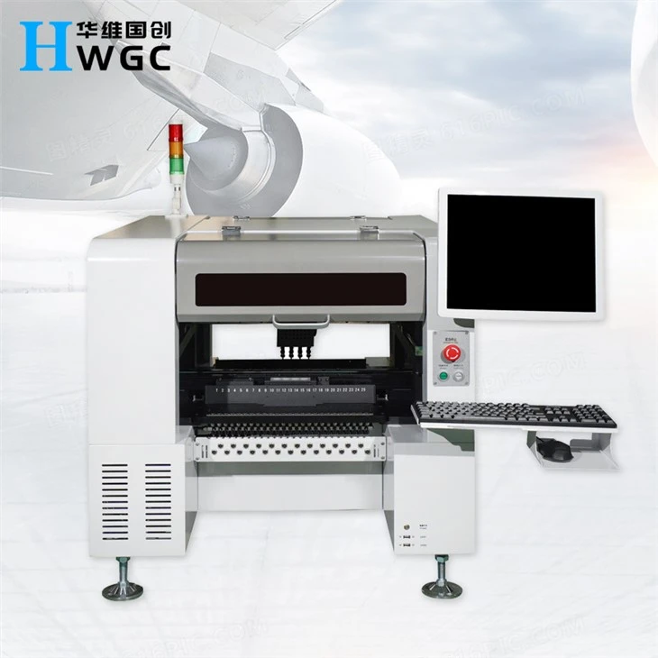 Máquina de picareta e colocação totalmente automática SMT